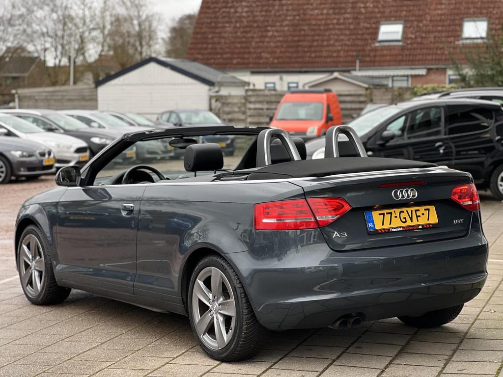 Audi A3 Cabriolet 1.8 TFSI Ambition Pro Line Automaat / Nieu, Gebruikt, Zwart, 4 cilinders, Bedrijf