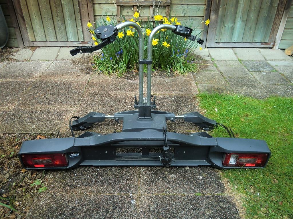 Fietsendrager, Ophalen, 2 fietsen, Gebruikt, Trekhaakdrager