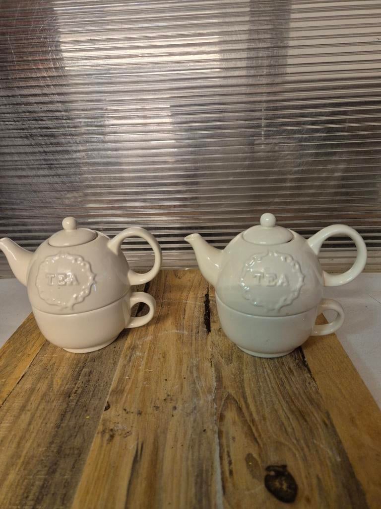 Theepotje met beker, Ophalen of Verzenden