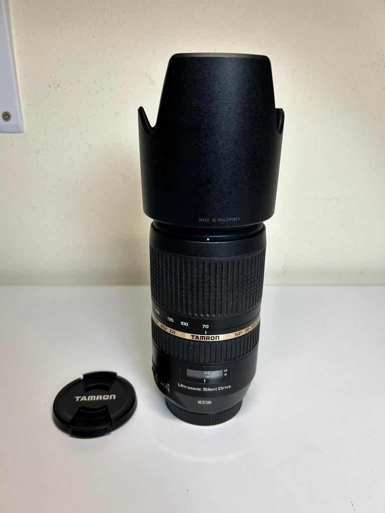 Tamron SP 70-300mm F/4-5.6 Di VC USD lens voor Canon, Ophalen of Verzenden, Gebruikt, Telelens, Zoom