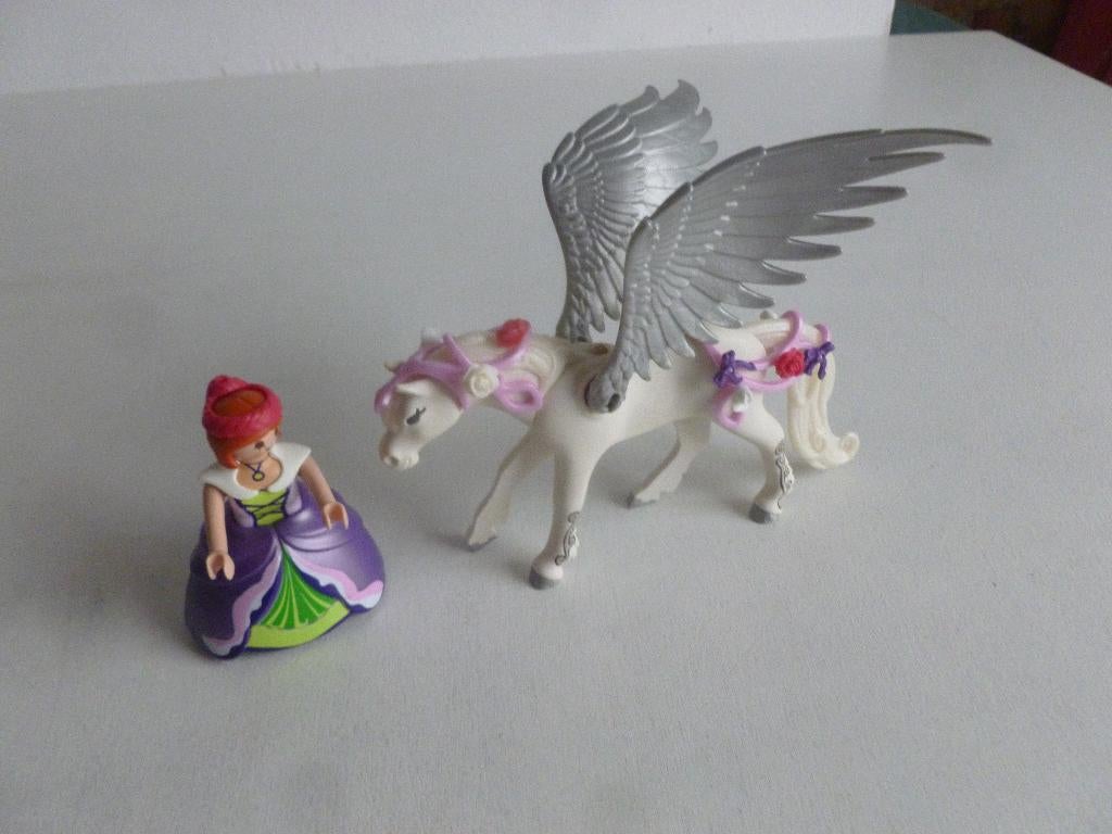 Playmobil Pegasus uit Set 5144 Vraagprijs, Ophalen of Verzenden, Gebruikt, Complete set