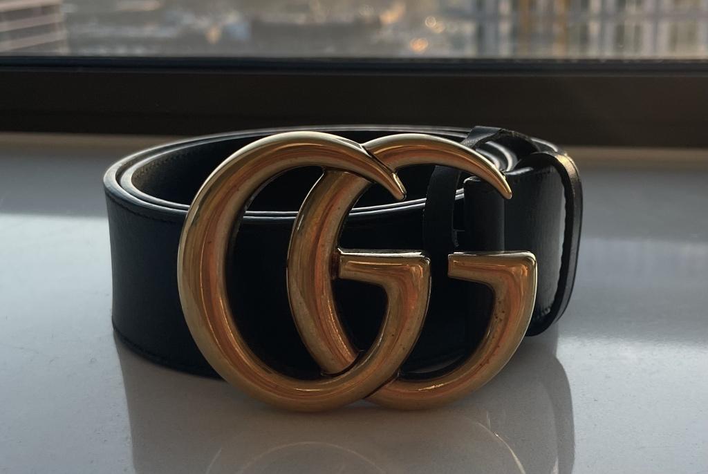 Gucci riem, Kleding | Dames, Riemen en Ceinturen, Minder dan 80 cm, Ophalen of Verzenden, Gucci, Gedragen