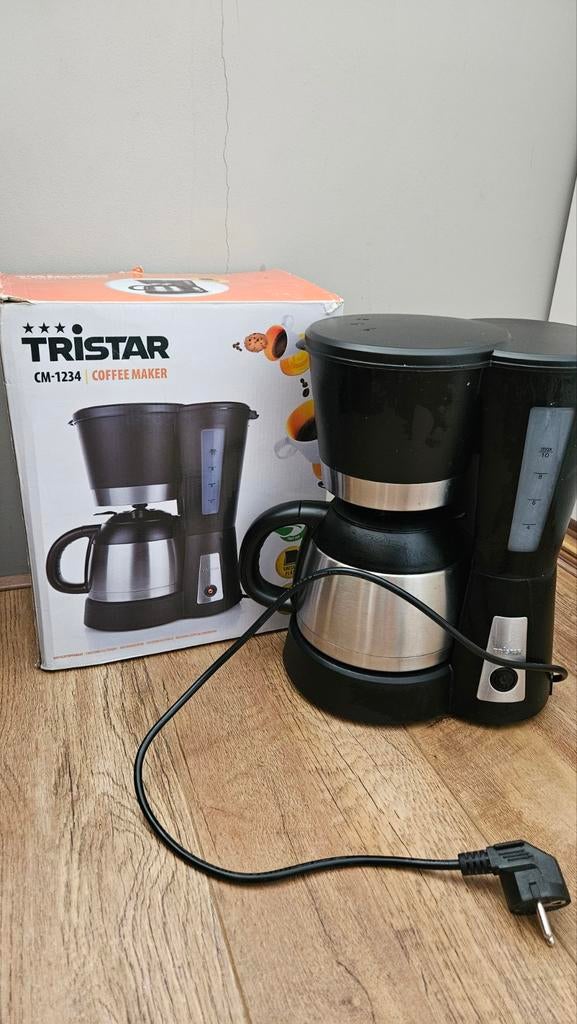 Tristar CM-1234 Koffiezetapparaat, Gebruikt, Koffiemachine, Gemalen koffie, Ophalen of Verzenden