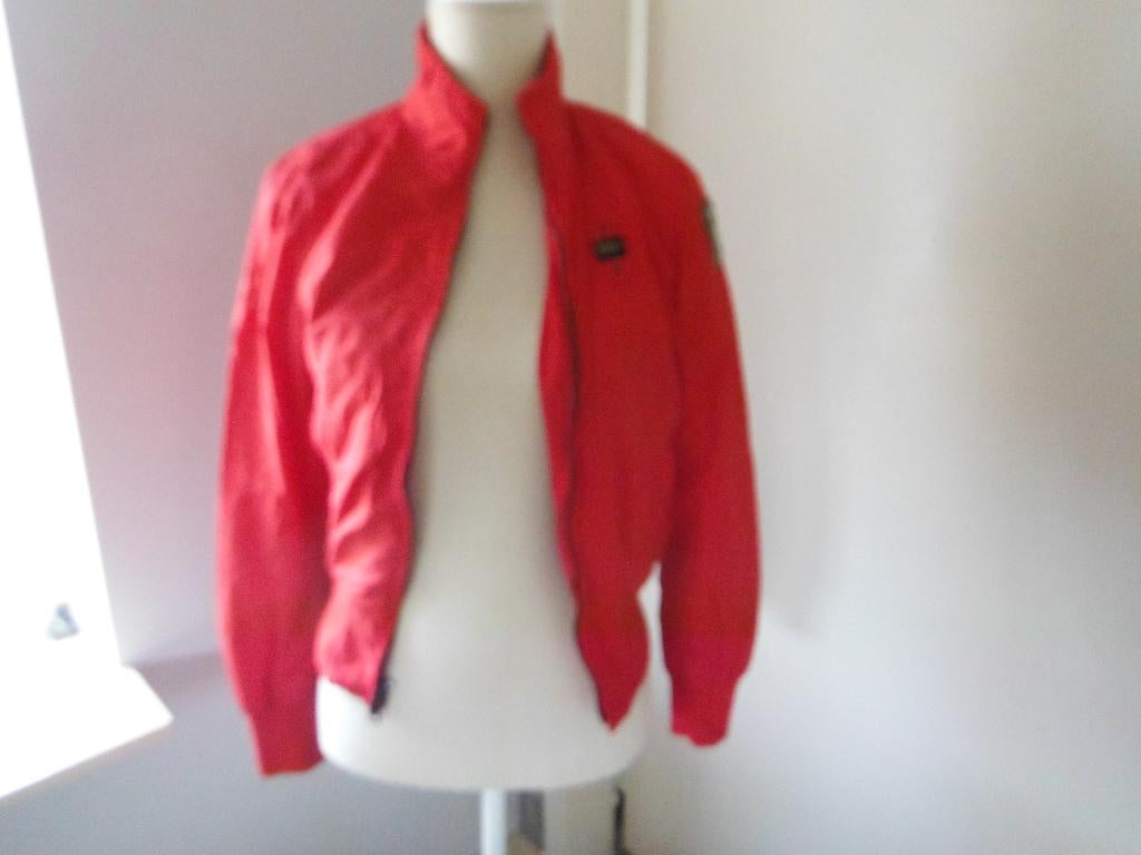 mooi zgan rood zomer bomber jack van Blauer USA, mt S, Kleding | Dames, Blauer USA, Verzenden, Zo goed als nieuw, Maat 36 (S)