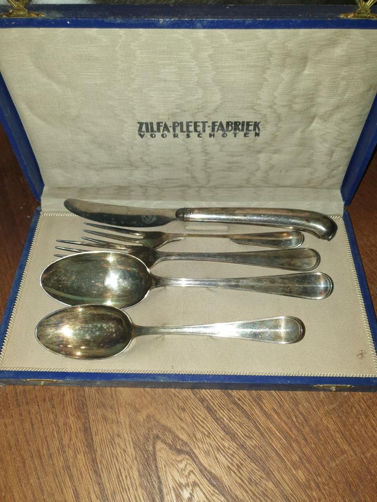 Verzilverd bestek, Antiek en Kunst, Ophalen