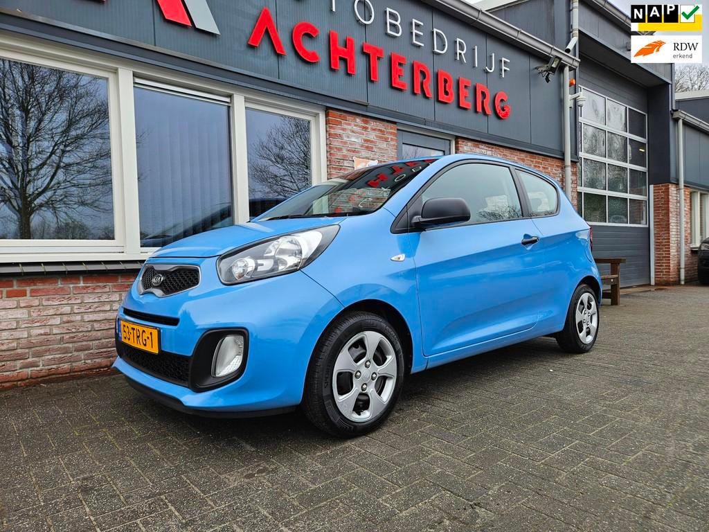 Kia Picanto 1.0 CVVT Airco Stuurbekrachtiging! NAP! Leuke/Ne, Euro 5, Gebruikt, Origineel Nederlands, Handgeschakeld