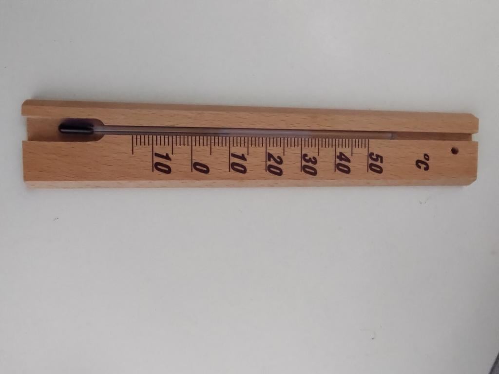 Houten thermometer, Ophalen of Verzenden, Binnenthermometer