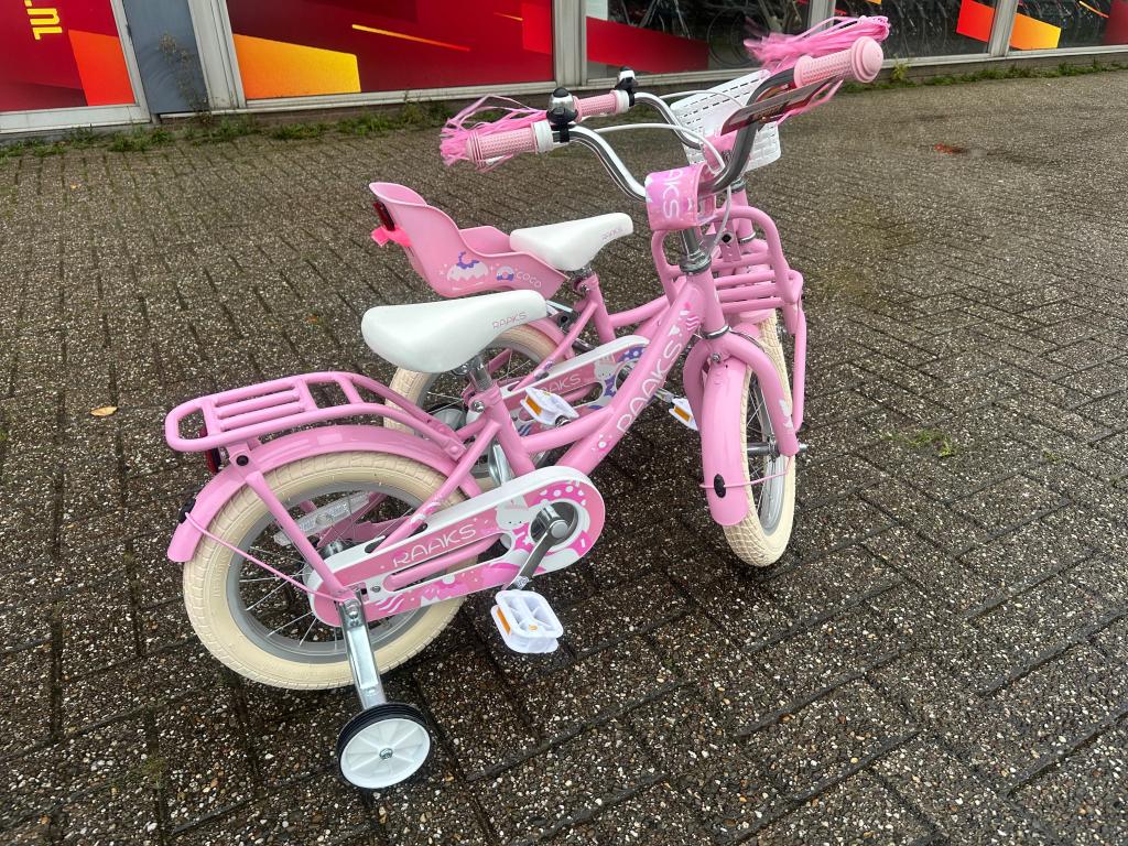 Fietshokje Beverwijk: Raaks Coco kinderfiets 14” NIEUW, Nieuw, Raaks, Ophalen of Verzenden, Info@raaksfietsen.nl