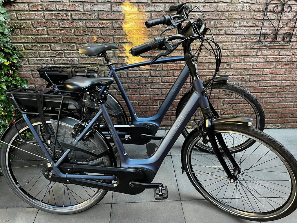 Set Gazelle Orange C310 elektrische fietsen 1499,- per stuk, Fietsen en Brommers, Elektrische fietsen, Ophalen, Gebruikt, 50 km per accu of meer