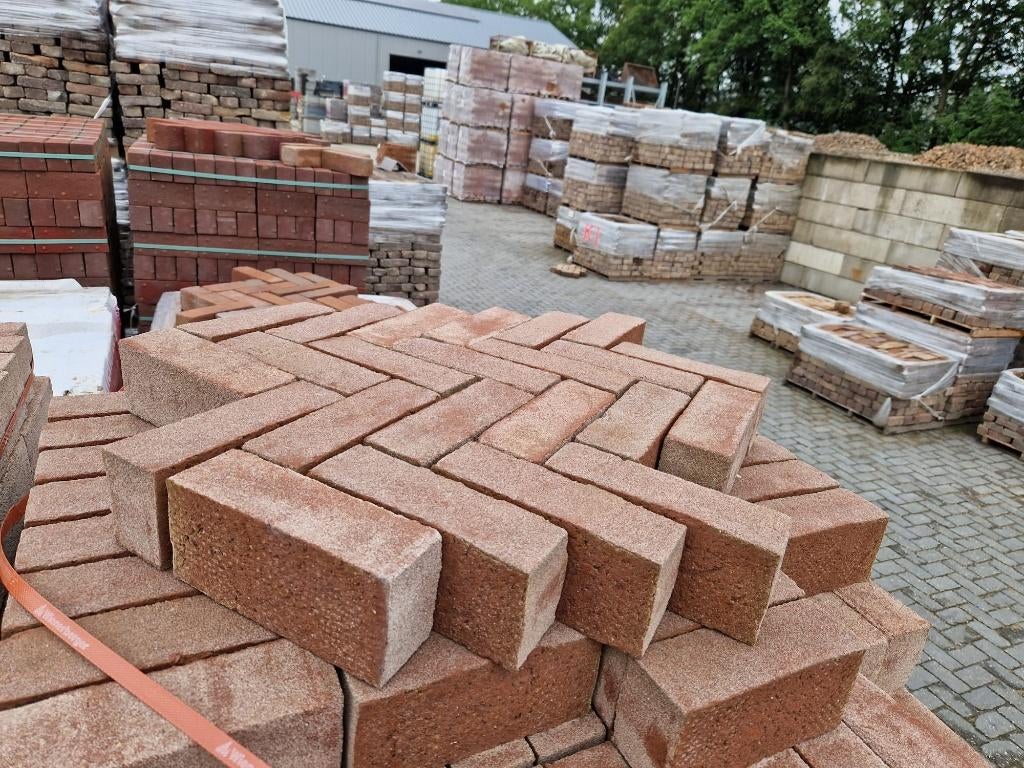 Rood-bruin gebakken dikformaten D13, Ophalen, Keramiek, Klinkers, Nieuw
