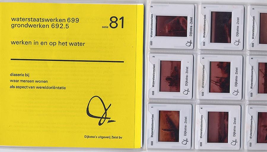 9 x Waterstaatswerken 1970 - Werken in en op water baggeren, Verzamelen, 1960 tot 1980, Foto, Ophalen of Verzenden, Zo goed als nieuw