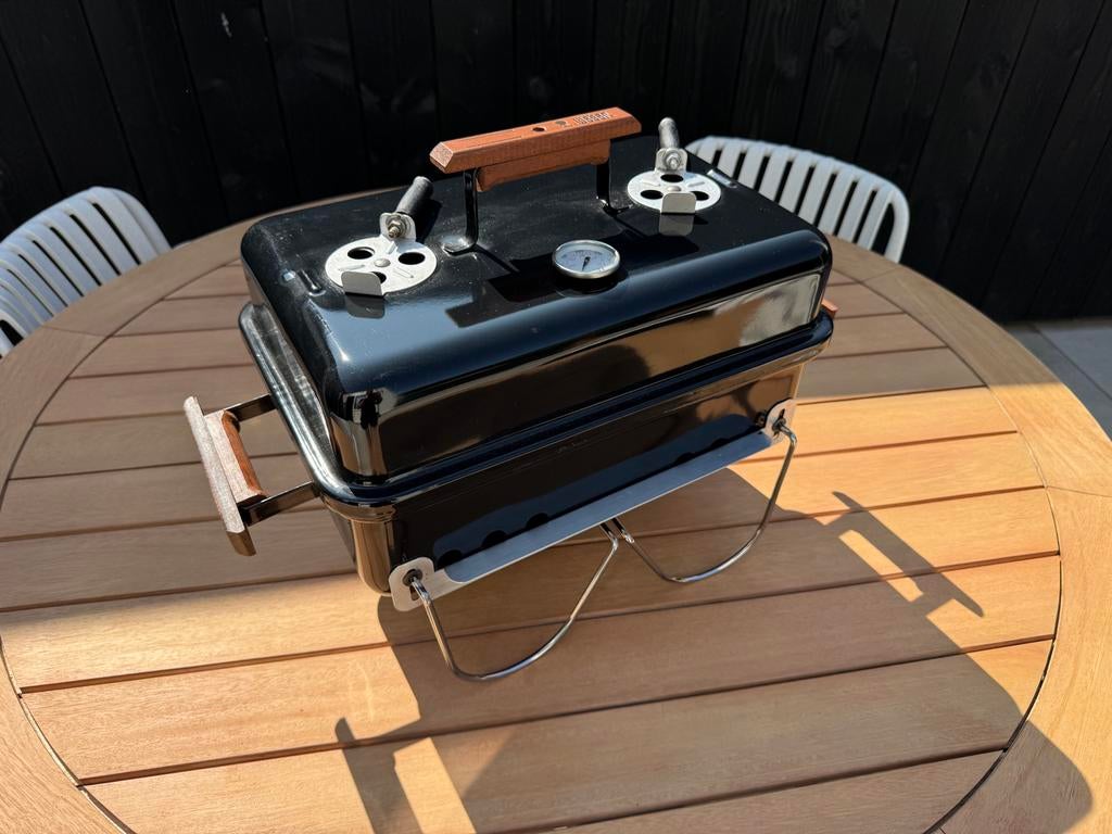 2x Weber Go-Anywhere: Gas & Houtskool BBQ's, Tuin en Terras, Ophalen, Gebruikt