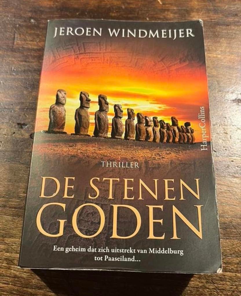 Jeroen Windmeijer De stenen goden, Boeken, Thrillers, Ophalen of Verzenden, Gelezen, Nederland