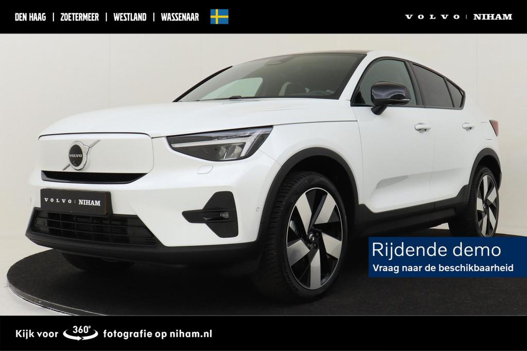 Volvo EC40 SINGLE MOTOR EXTENDED RANGE ULTRA 82 kWh -PANO.DA, Auto's, Volvo, Automaat, 12 maanden, Wit, Origineel Nederlands