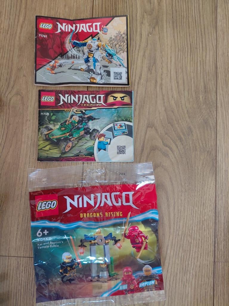 Lego Ninjago 3 setjes 71761, 71700, 30650 compleet, Ophalen of Verzenden, Zo goed als nieuw