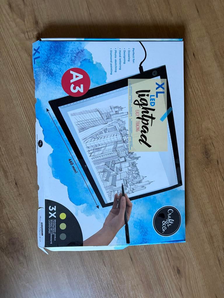 A3 LED Lightpad - Zo goed als nieuw in doos, Ophalen of Verzenden, Zo goed als nieuw, Overige typen