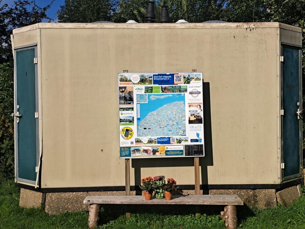 Sanitairgebouw privesanitair 4x van keulen unit wc douche, Ophalen, Gebruikt, Douche