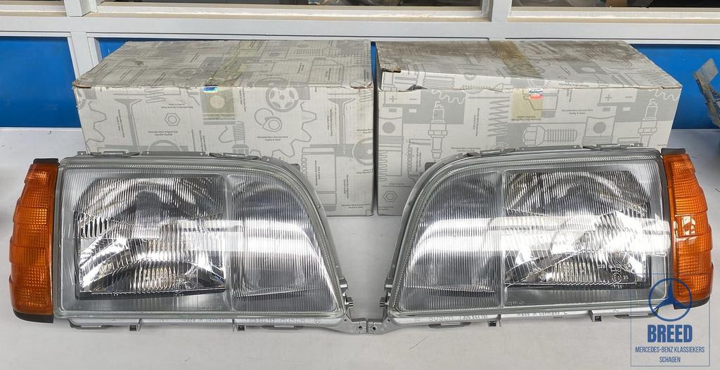 NOS set koplampen Bosch L+R voor Mercedes-Benz W140 S-Klasse, -, Nieuw, Ophalen of Verzenden, -