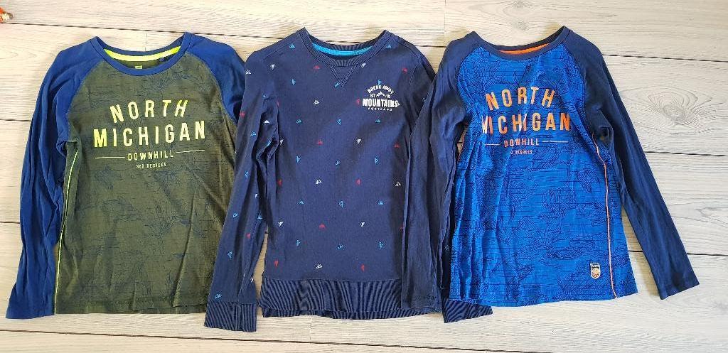 WE longsleeves maat 134-140, Kinderen en Baby's, Kinderkleding | Maat 134, Gebruikt, WE, Ophalen of Verzenden, Shirt of Longsleeve