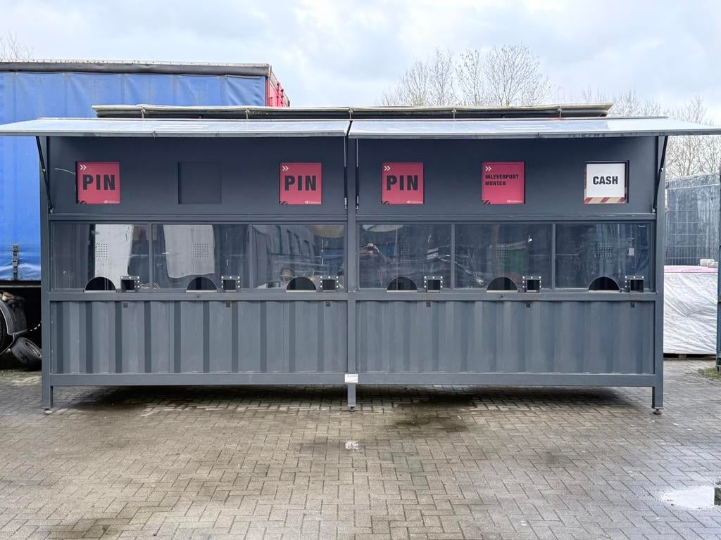 Kassa Unit Ticket Unit Evenementen container Festival Unit, Ophalen