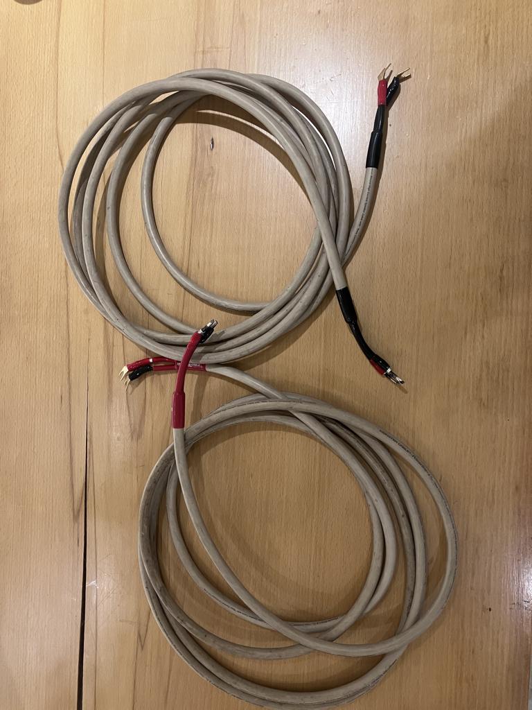 Monster Cable Speaker kabels, Ophalen, Gebruikt, 2 tot 5 meter, Luidsprekerkabel