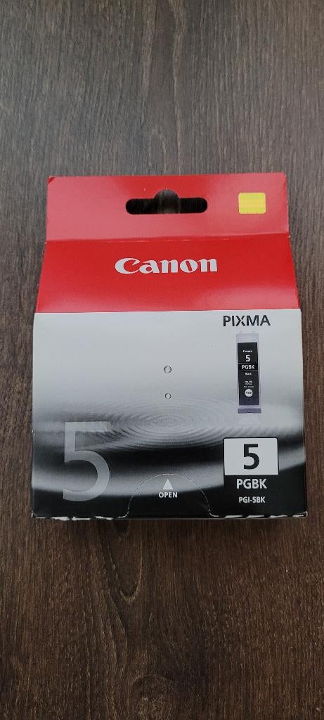 Canon Pixma Originele Inkt Cartridge PGI-5BK, Zwart, Computers en Software, Printerbenodigdheden, Ophalen of Verzenden, Nieuw