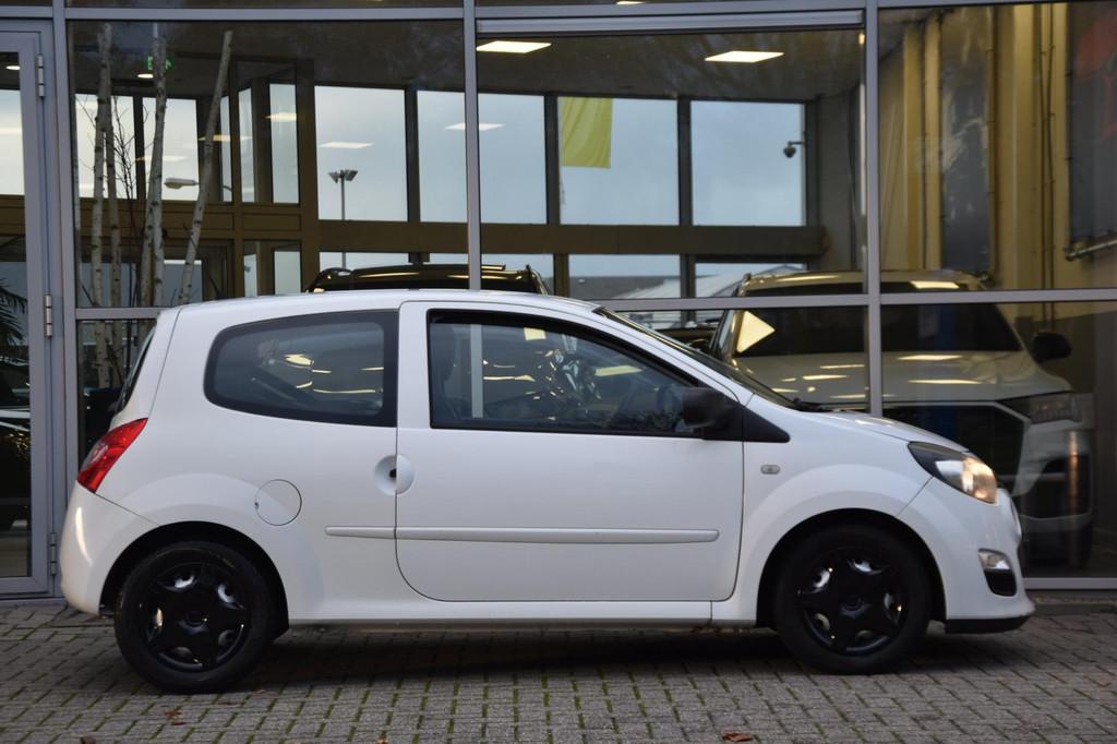 Renault Twingo 1.2 16V Dynamique Airco Cruise Control Elek., Euro 5, Gebruikt, Zwart, Wit