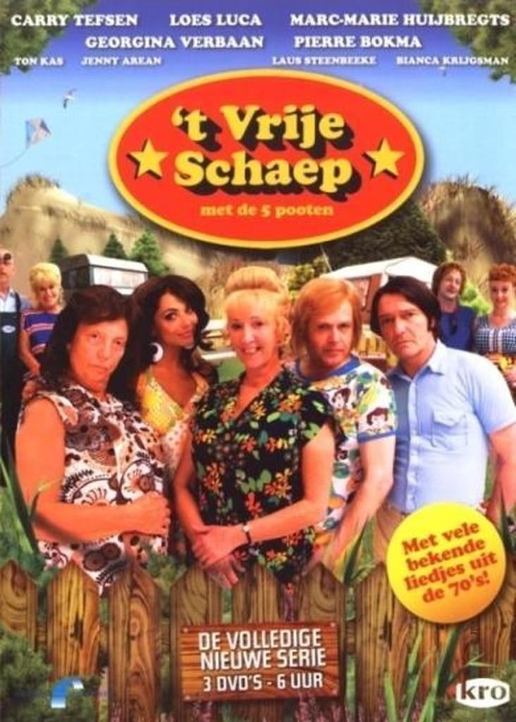DVD 's 't Het Schaep Met De Vijf Pooten + Vrije Schaap, Alle leeftijden, Ophalen of Verzenden, Zo goed als nieuw, Komedie