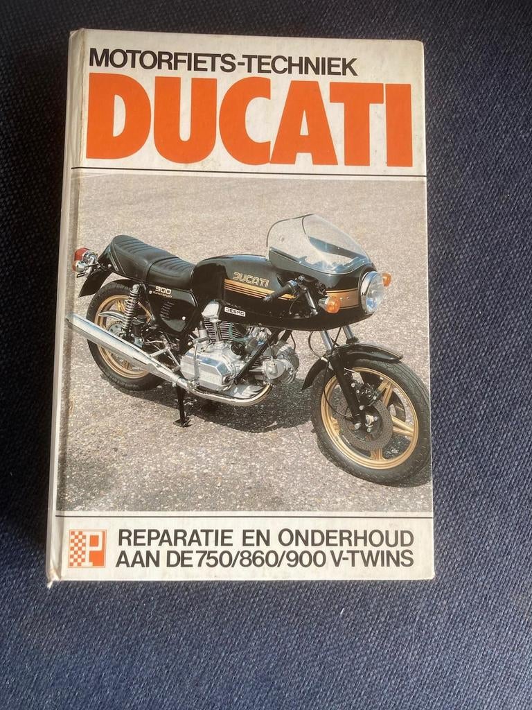 Werkplaatsboek Ducati V-Twins 750 tot 900, Motoren, Handleidingen en Instructieboekjes, Ophalen