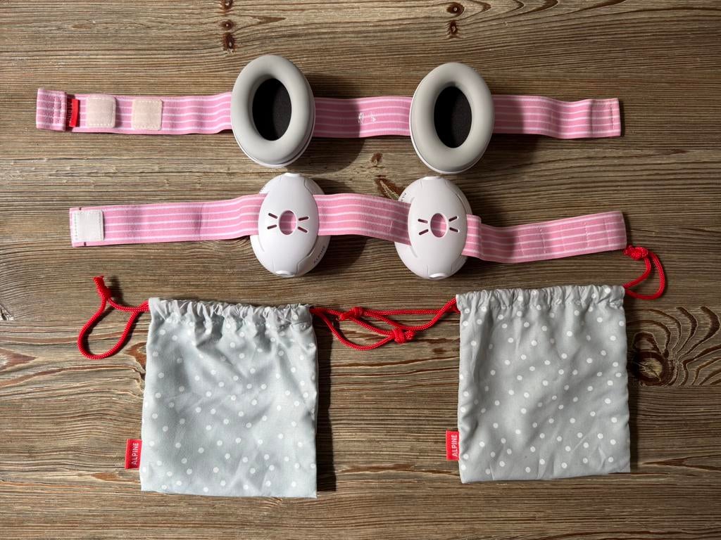 Alpine Kinder gehoorbescherming 2x, Kinderen en Baby's, Kindermode-accessoires, Ophalen of Verzenden, Zo goed als nieuw