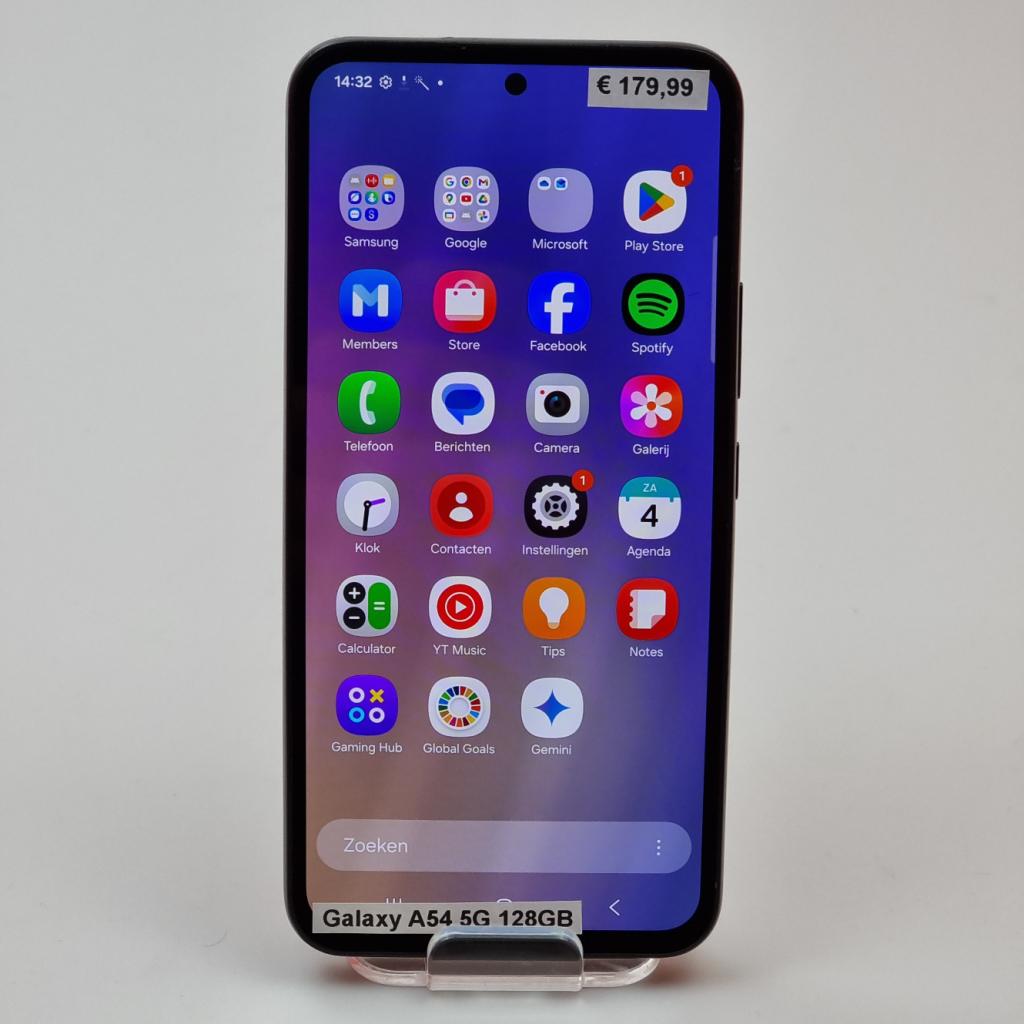 Samsung Galaxy A54 5G 128GB Awesome Black, Samsung, Gebruikt, Support@Samsung.com, 129, Samsung-ro, Yeongtong-gu
Suwon-si, Gyeonggi-do 16677
South Korea