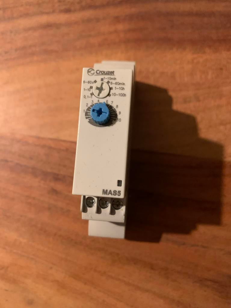 MAS 5 tijdrelais, Hobby en Vrije tijd, Elektronica-componenten, Ophalen, Nieuw