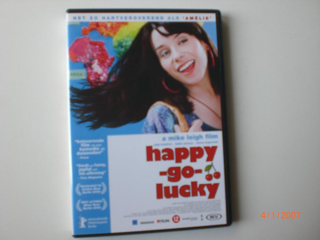 dvd Happy - go - Lucky Sally Hawkins Eddie Marsan, Vanaf 12 jaar, Ophalen of Verzenden, Zo goed als nieuw, Romantische komedie