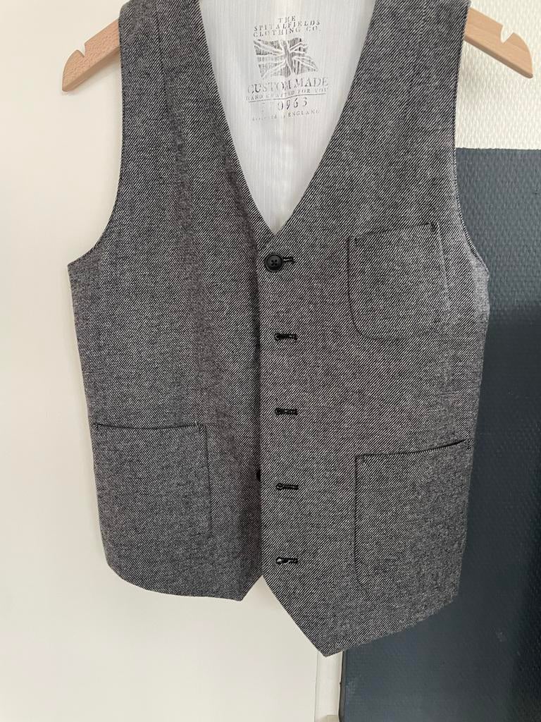 Grijs gilet van The Spitalfields Clothing Co., Ophalen of Verzenden, Gedragen