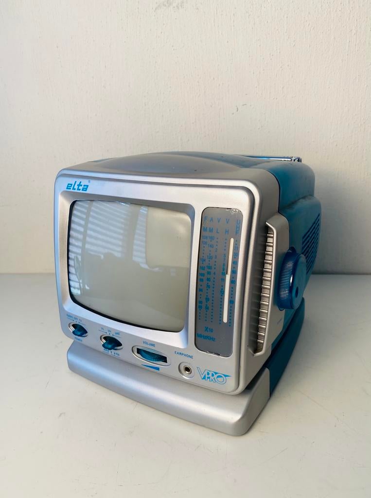 Vintage Elta portable zwart wit tv , nieuw, Audio, Tv en Foto, Vintage Televisies, Overige merken, Onbekend, Ophalen of Verzenden