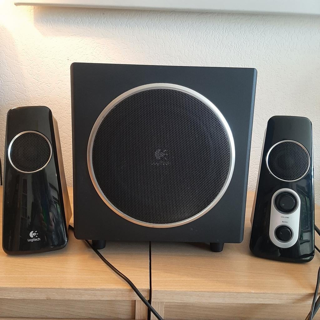 Logitech 2.1 speakerset, Computers en Software, Pc speakers, Ophalen of Verzenden