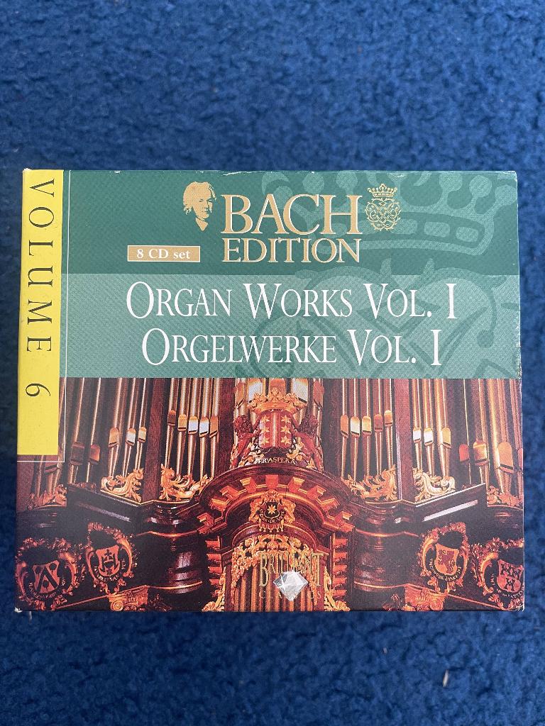 CD cassette Bach Orgel, Boxset, Overige typen, Ophalen of Verzenden, Zo goed als nieuw