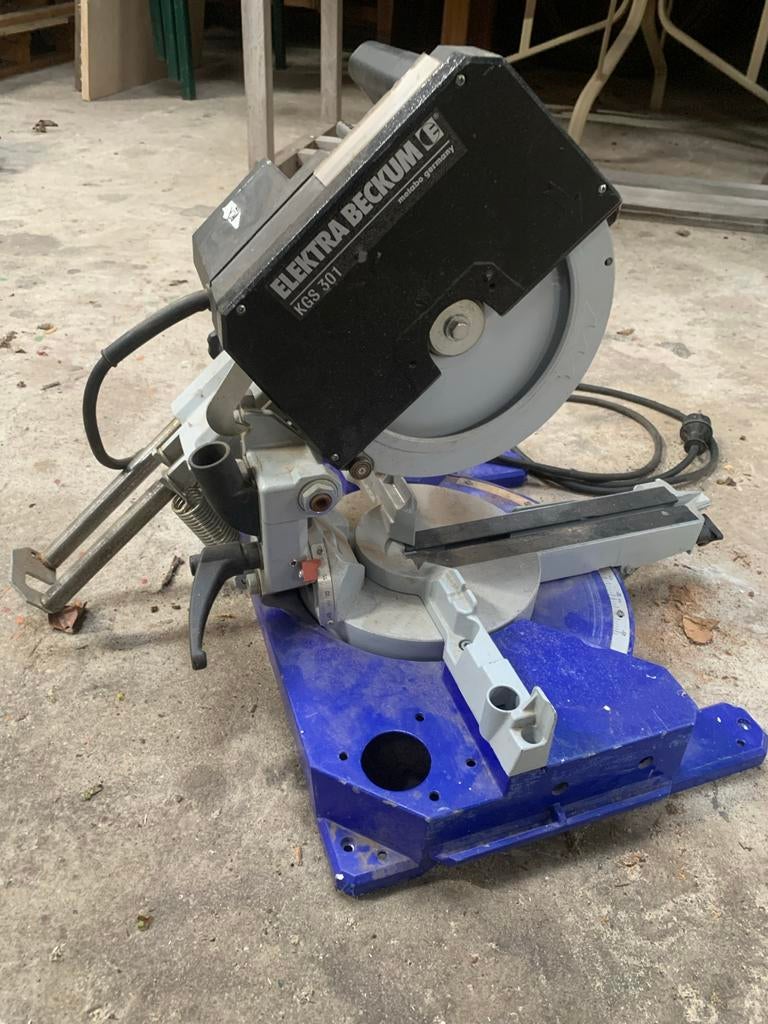 Elektra Beckum KGS 301 Afkortzaag - Gebruikt, Ophalen, Gebruikt, 70 mm of meer, Afkortzaag