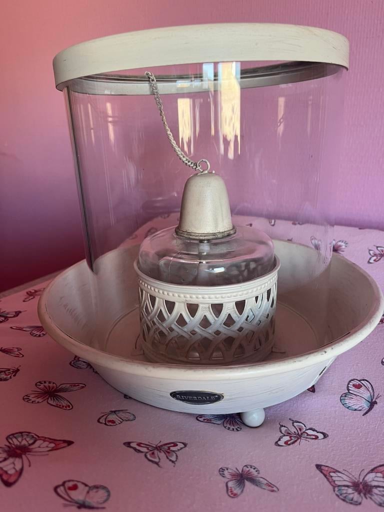 Olielamp/lantaarn/windlicht riverdale, Ophalen, Zo goed als nieuw, Overige materialen, Minder dan 25 cm