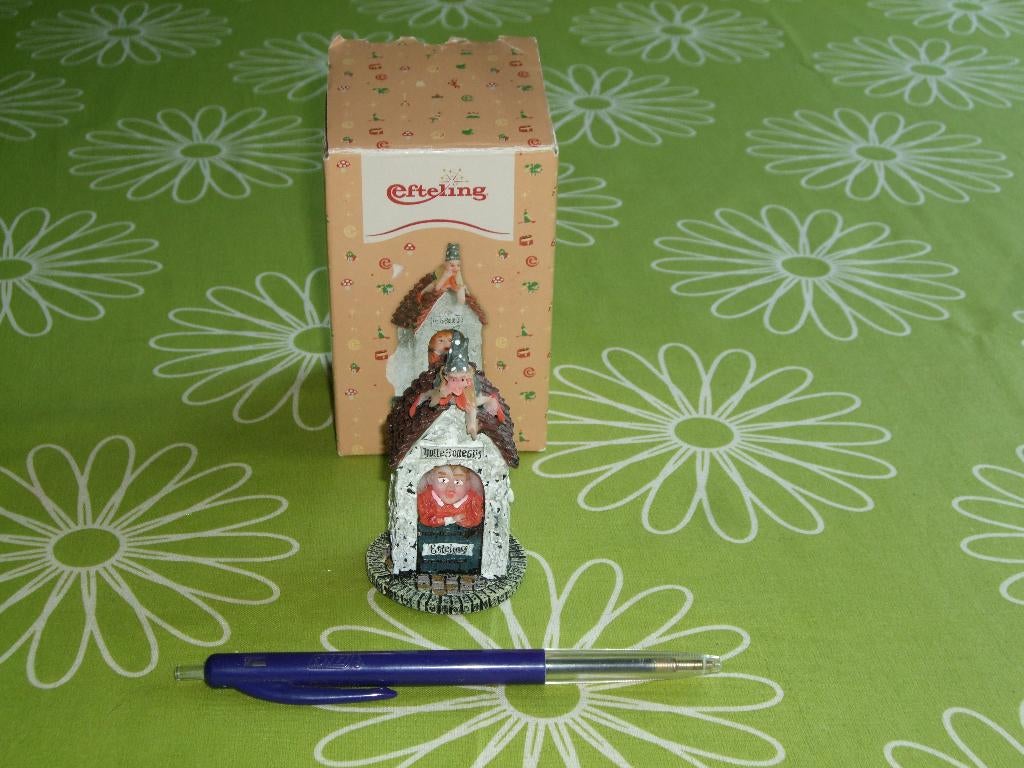 Efteling: Holle Bolle Gijs beeldje (5x 8cm), Verzamelen, Efteling, Zo goed als nieuw, Beeldje of Poppetje, Ophalen of Verzenden