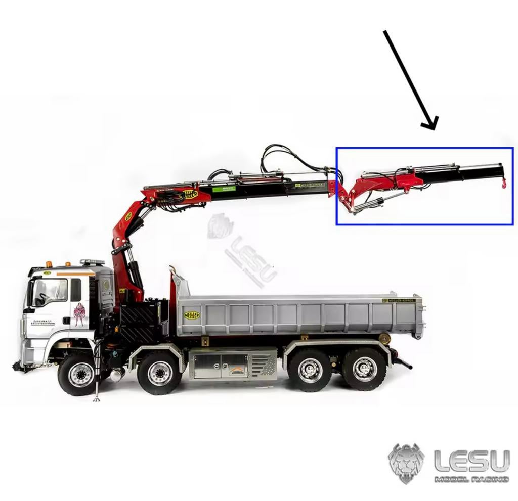Hydraulische Jib voor autolaadkraan Lesu RC 1/14, Hobby en Vrije tijd, Modelbouw | Radiografisch | Auto's, Ophalen of Verzenden