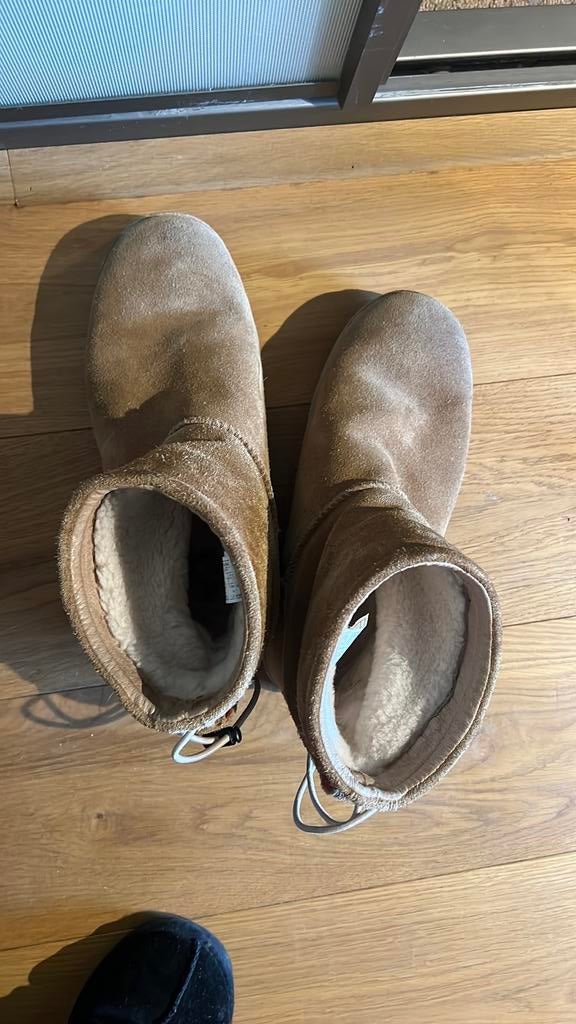 Uggs lasrzen, Ophalen, Bruin, Boots, Gedragen