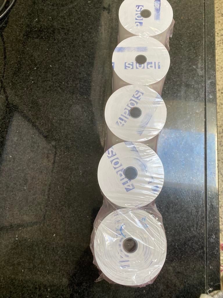 Kassarollen 80x80x12mm, 9 pakken van 5 rollen, Ophalen of Verzenden, Nieuw