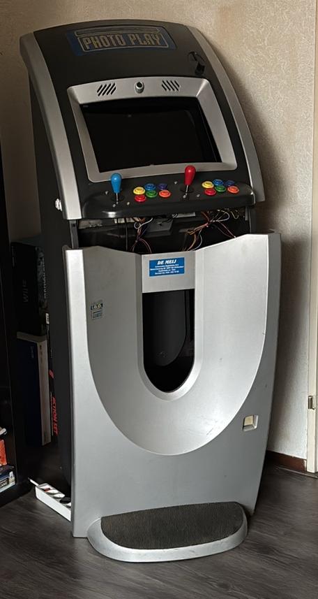 Arcade kast • photo play • losse kast • retro spelcomputer, Ophalen, Gebruikt