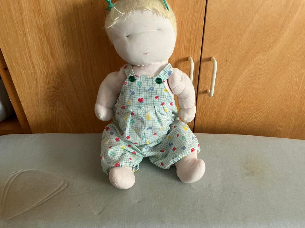 Grote stoffen pop vrije school, Ophalen of Verzenden, Gebruikt, Overige typen