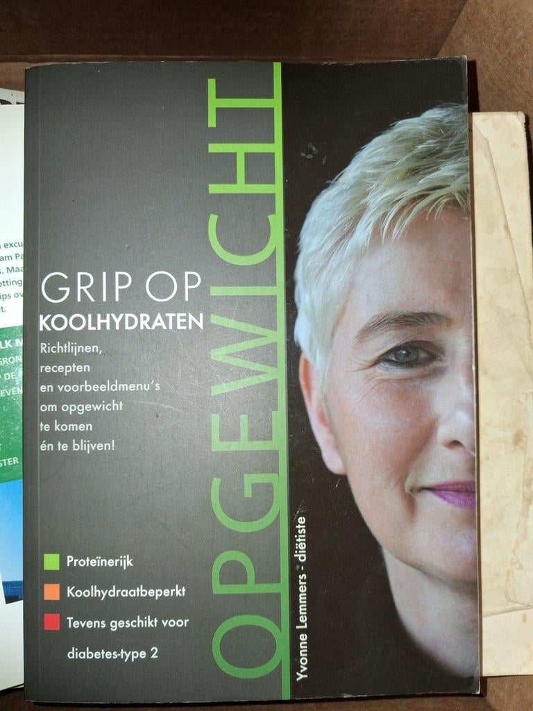 Grip op Koolhydraten: Op Gewicht - Yvonne Lemmers, Ophalen of Verzenden, Gelezen, Dieet en Voeding, Yvonne Lemmers