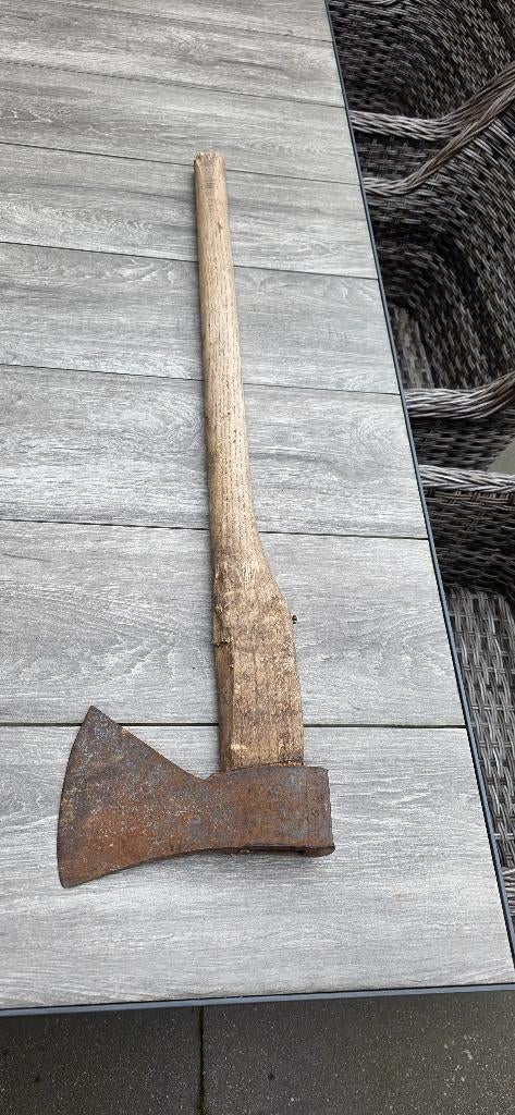 Bijl, Tuin en Terras, Hand-tuingereedschap, Ophalen, Gebruikt, Bijl