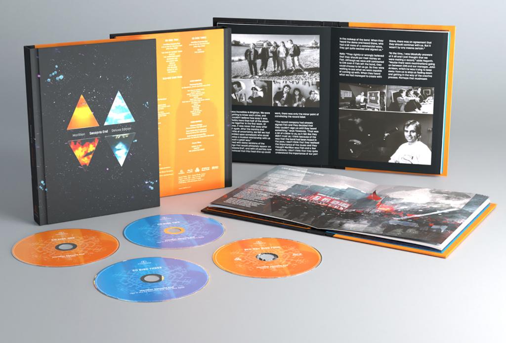 3Cd+BRDvd Marillion Seasons End Deluxe NIEUW, Ophalen of Verzenden, Nieuw in verpakking, Progressive