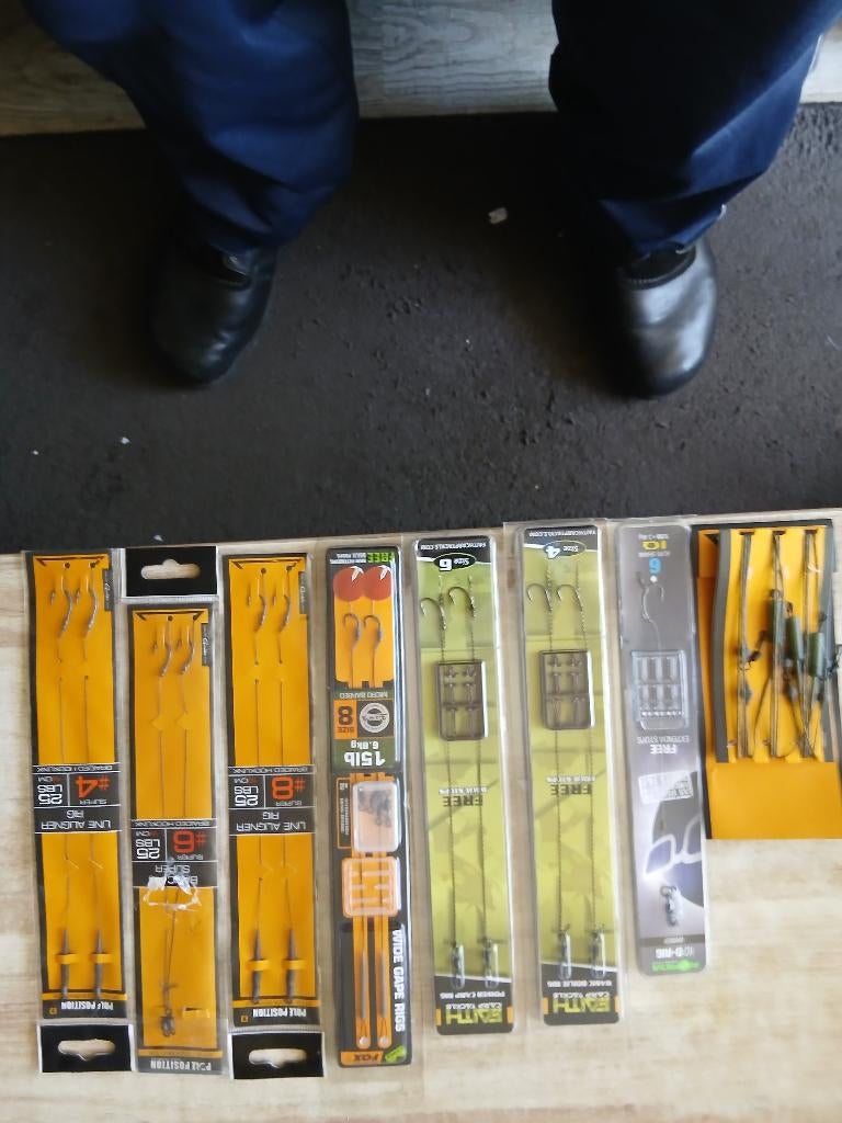 komplete karper onderlijnen nieuw, Ophalen of Verzenden, Nieuw, Overige typen