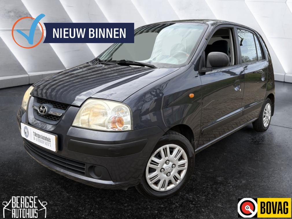 Hyundai Atos 1.1i Active Young Elek. Ramen Nap (bj 2007), Stof, 4 cilinders, Origineel Nederlands, Bedrijf